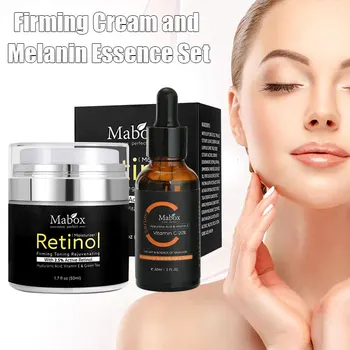 

Wholesale MABOX 2.5% Retinol Whitening Face Cream + Vitamin C Serum Anti-aging Remove Wrinkle M3