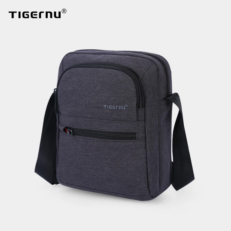 Мужская сумка через плечо Tigernu Модный дизайнерский брызгозащищенный деловой