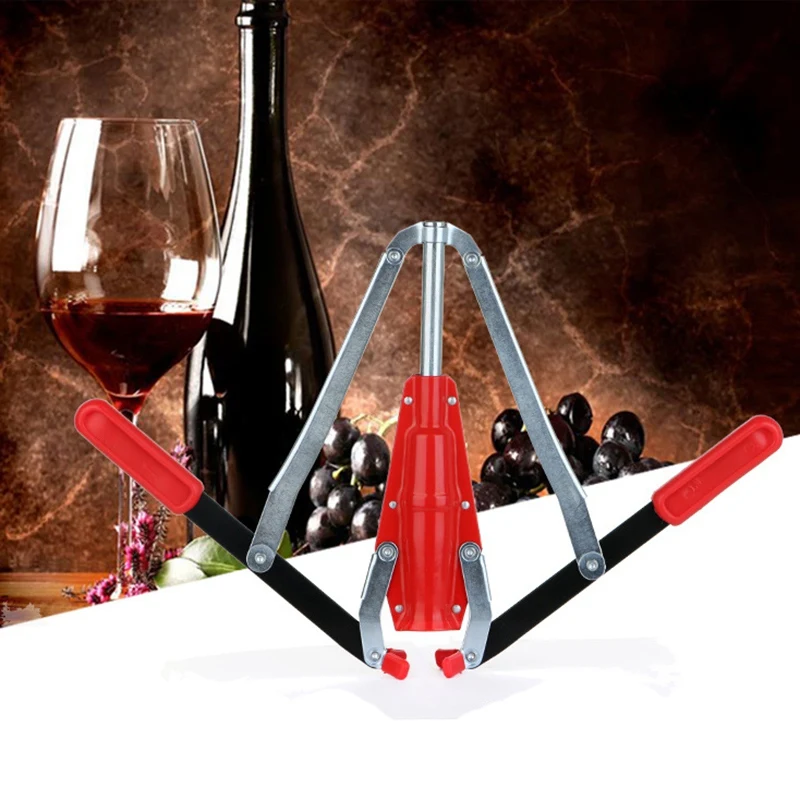 Акция- двухрычажный штопор для бутылок вина с 2 ручками для домашнего приготовления вина