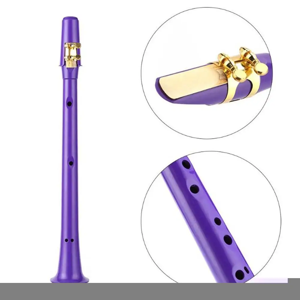Pocket Saxophone Cute Mini Sax Instrument Small Pocket Reed+Mouthpieces+Bag Musical Instruments Woodwinds Saxes Musical Supplies
