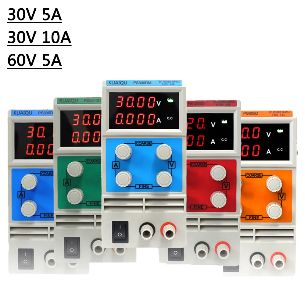 6 Types 3 4 Digits Switching Lab Dc Power Supply Voltage Regulator