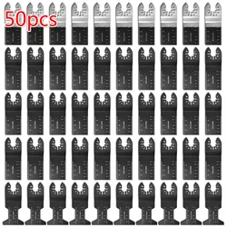 20 100pc multi função bi metal precisão viu lâminas lâmina oscilante multi kit de corte de madeira aglomerado ferramenta circular lâmina de serra