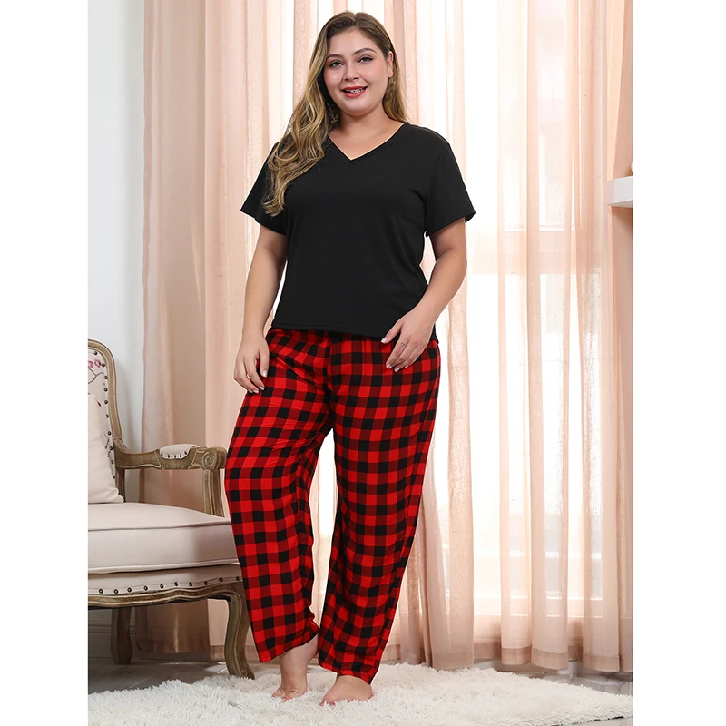 plus size capri suit sets