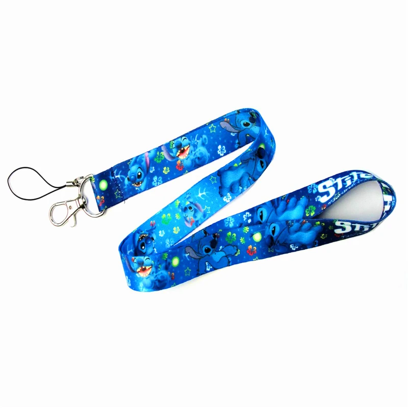 The New Anime Cute Cartoon Neck Strap Lanyard for keys ID Card Gym Mobile Phone Straps USB badge holder DIY Hang Rope
