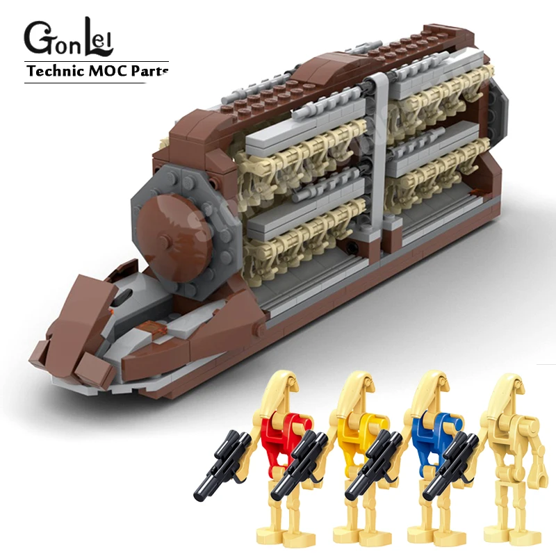 Новый конструктор звёздный фильм дроид Platoon атака ремесла Moc строительные блоки