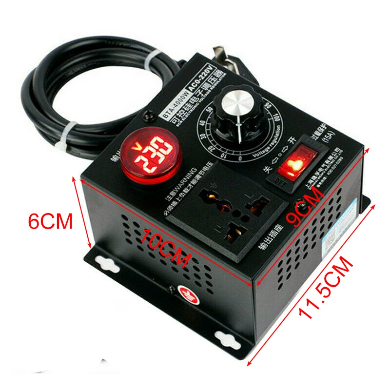 4000 w de alta potencia scr regulador 01