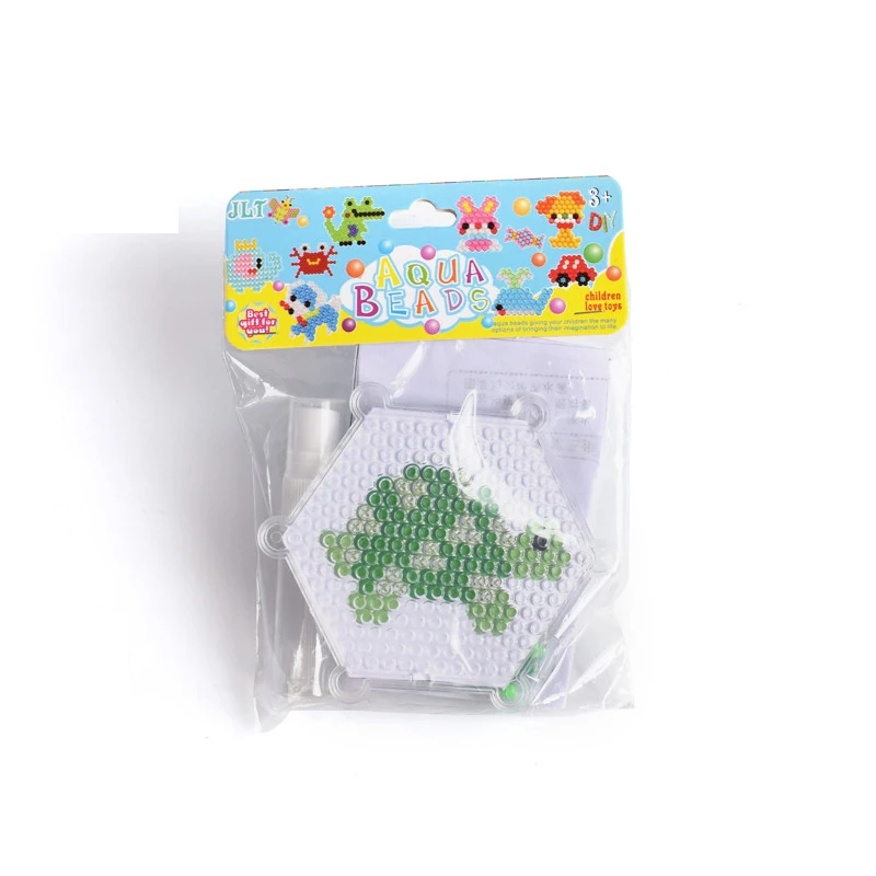 Water Mist Bead Set Hama Bead Toy Hama Bead 3D Puzzle DIY Toy Kids Educational Toy Gift