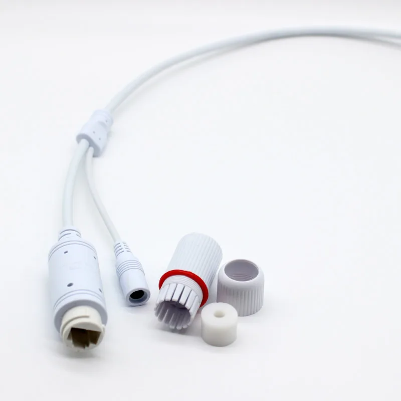 X 2 шт. встроенный 48 В POE Модуль видеонаблюдения конечный кабель LAN Power over Ethernet Lan RJ45