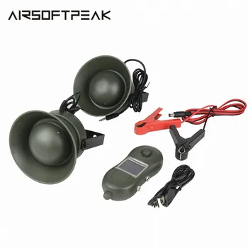 

Tactical Hunting Decoy Bird Caller Loudspeaker Electronic MP3 Player with Remote Control Outdoor Singing Device Amplifier CP-391