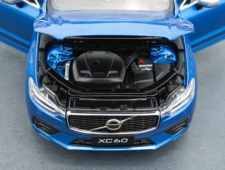 1:18 Высокая тщательная VOLVO новая спортивная версия XC60 сплав модель автомобиля статические металлические модельные автомобили с оригинальной коробкой