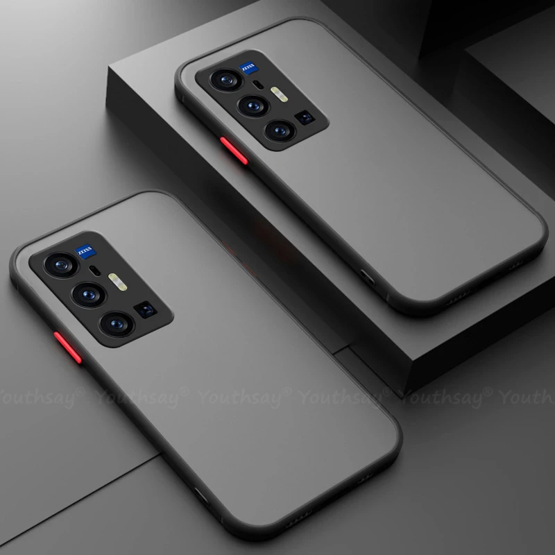 Per Vivo X70 Pro Plus Custodia In Silicone Opaco Tpu Gomma Traslucida Custodia Per Vivo X90 Pro X80 X70 Pro X60 Cover Vivo X70 Pro Case