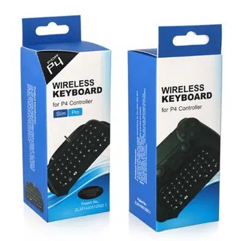 

Mini Wireless Bluetooth Gaming Keyboard Portable Chat Keypad for PS4 Controller
