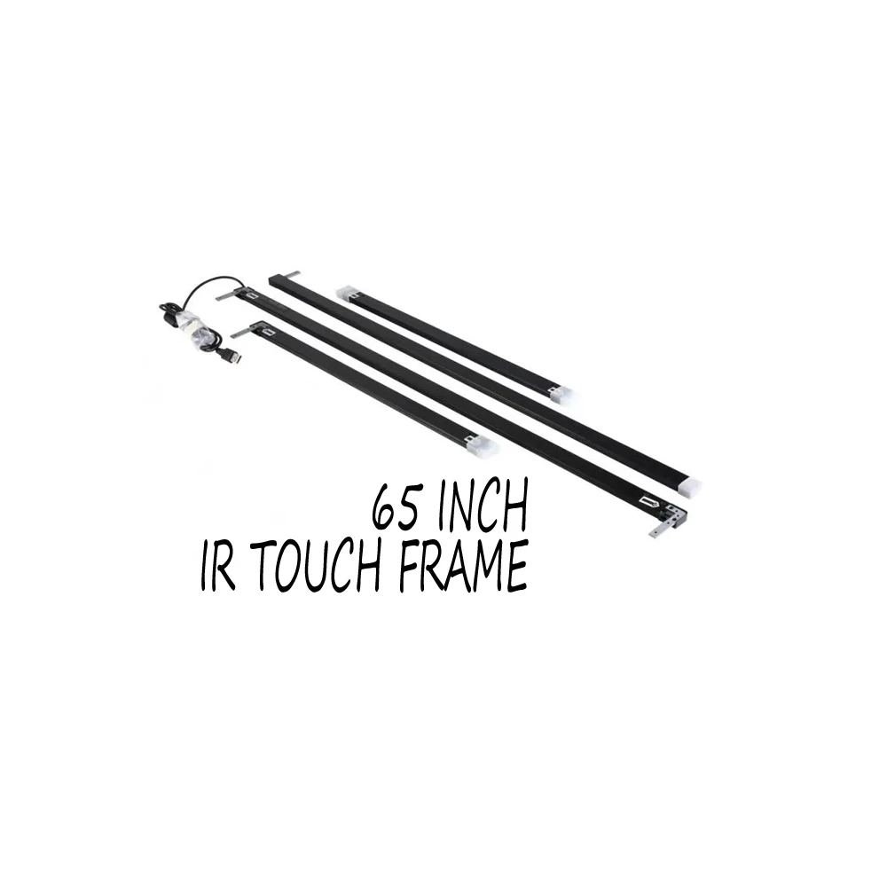 65 inch Infrared touch frame with 10 points, USB touch overlay, free maintain
