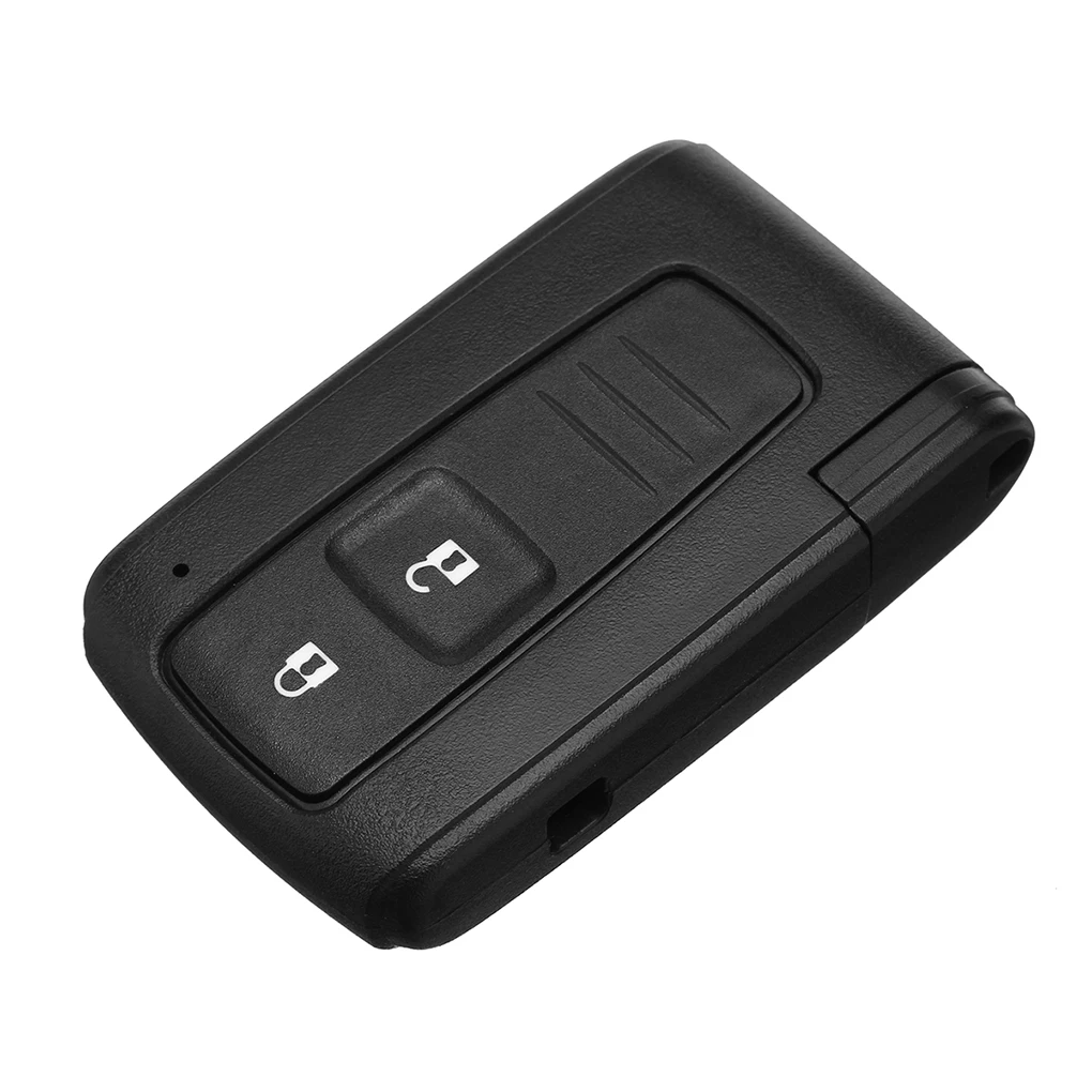 Замена для Toyota Corolla Verso Prius дистанционного ключа оболочки Брелок чехол переключатель батареи 2 кнопки автомобильные аксессуары