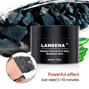 

LANBENA Blackhead Remover Nose Mask Black Masks Peel Off Face Masks Acne Treatment Pimple Removal Pores Cleaning Strip Skin Care