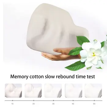 

Hot 1 PCS Car Pillow Space Memory Foam Neck Headrest Car Covers Vehicular Pillow Car Seat Cover Headrest Neck Pillow For Car