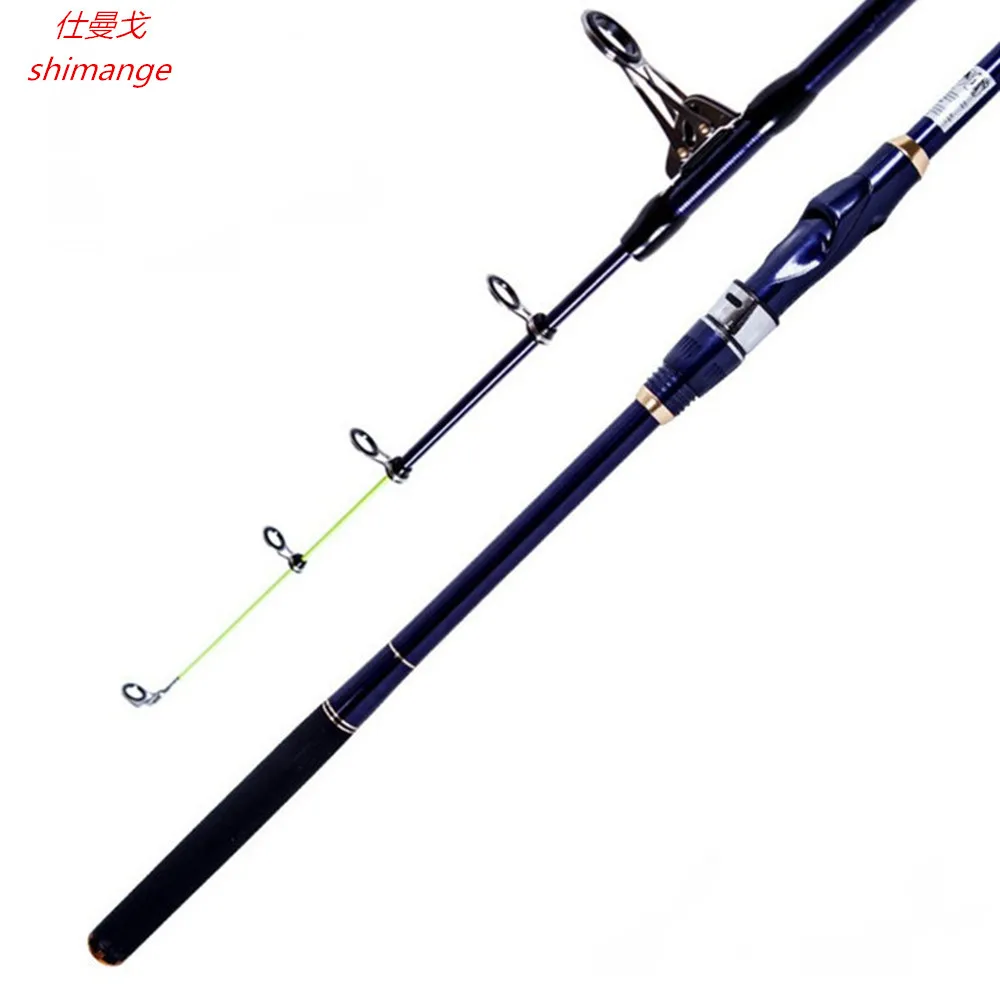 Espírito de Carbono Distância Jogando Haste Poderoso Portátil Rock Vara Barco Pesca 2.4m 2.7 3.0m 3.6 4 Espírito de carbono distância jogando haste poderoso