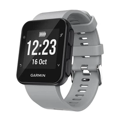 Silicone Wristband Strap for Sport Watches - Durable and Stylish Bracelet Replacement (GRAY)