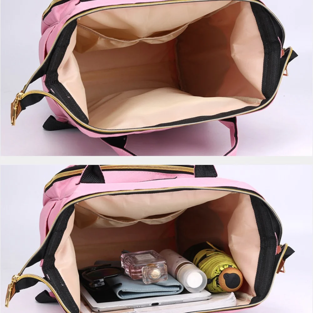 Mochila Pañalera Impermeable de Viaje Grande Oxford - Image 2