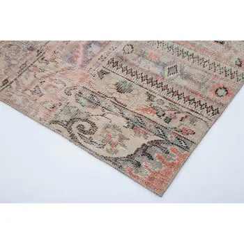 

256x353 Cm Multicolor Handmade Patchwork Rug-8x12 Ft
