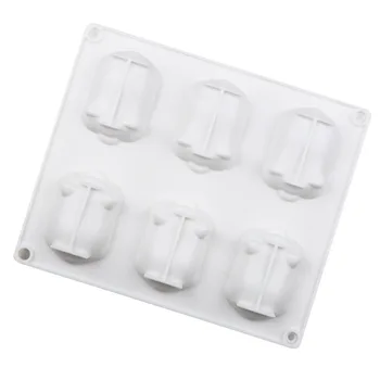 

Silicone Soap Molds pig DIY Handmade Mold for Bundt Cake Cupcake Muffin Coffee Pudding Candle Making Supplies Tool