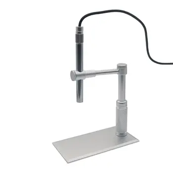 

500X 8LED H D Real 2MP USB Digital Microscope Magnifier Metal Stand Base Pen Endoscope