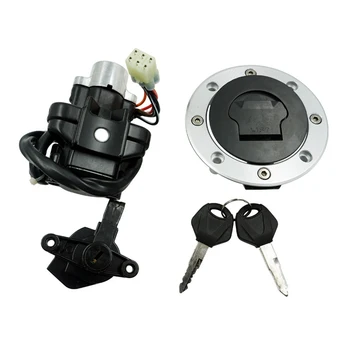 

Ignition Switch Fuel Gas Cap Seat Lock Key Set For SUZUKI BANDIT GSF600 GSF 600 1995-2004 GSF1200 GSF 1200 1997-2005