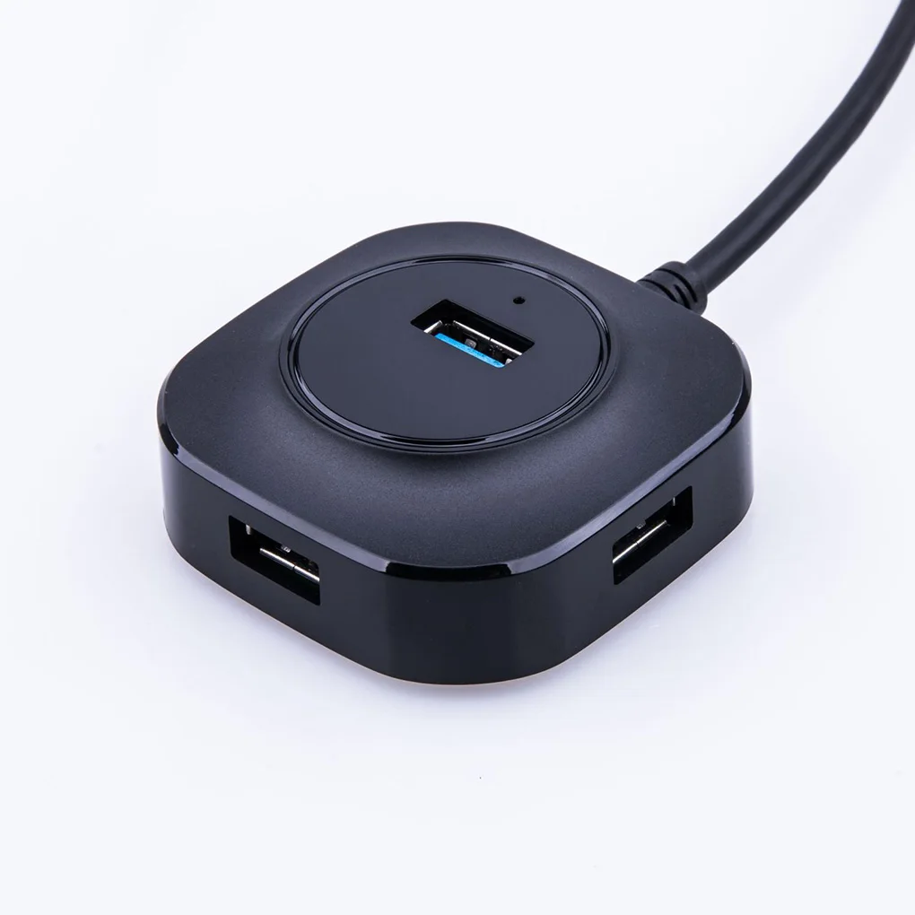 Usb-хаб мульти-USB 3,0/2,0 разветвитель 4 порта ПК компьютер USB расширитель адаптер для ноутбука кабель 100 см