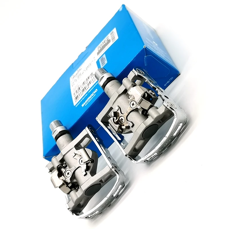 Shimano PD-M324 Terkking SPD педали с двойной платформой для горного велосипеда, бесклипсовый самоблокирующийся набор педалей 9/1", запчасти для велосипеда