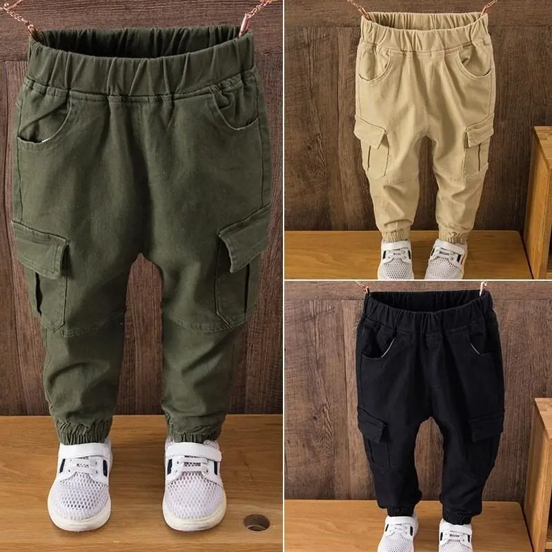 

Male Baby Pants Spring Summer Outer Wear Small CHILDREN'S Korean-style Trousers Children Casual Pants Childrenswear BOY'S New St