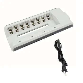 

8 Slots Smart Fast Charger Quick Charging Adapter for AA AAA Ni-MH/Ni-Cd Battery M5TB