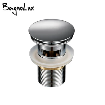 

Bagnolux Multiple Colour Basin Sink Pop-Up Drainage Round Antifouling Easy To Clean Hotel Kitchen Pipe Bathroom Accessories