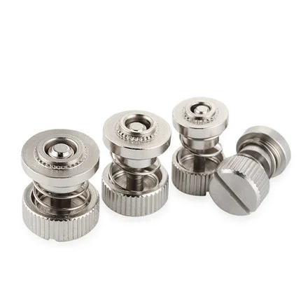 5pcs PF31 M3 M4 M5 loose not off screws one-word spring pressure riveting screw panel combination cabinet bolts nickel plating