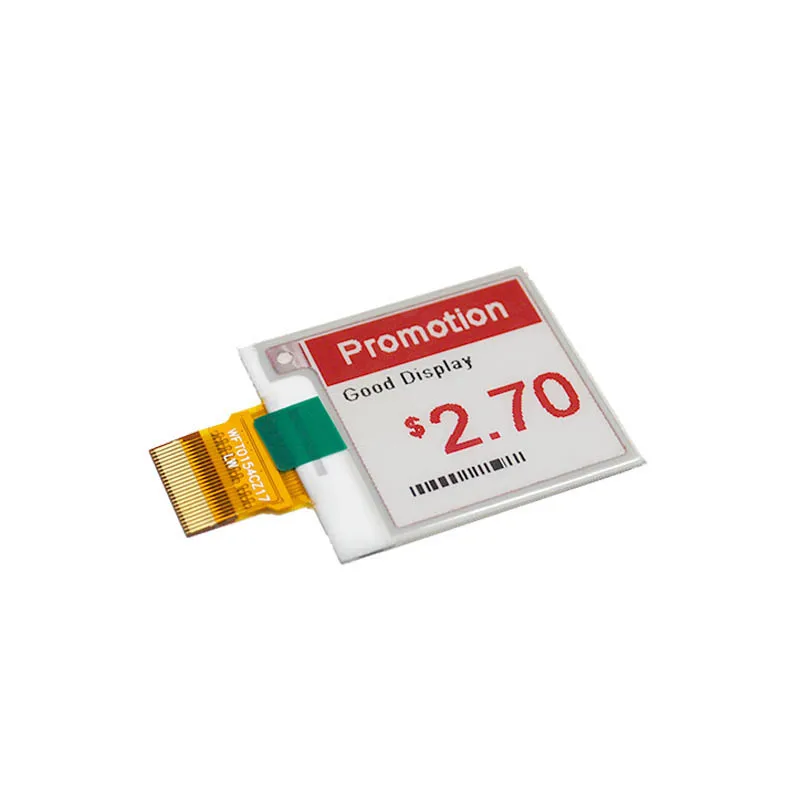 1 54 дюймов три цвета e paper дисплей Панель GDEW0154Z17|panel|panel display |