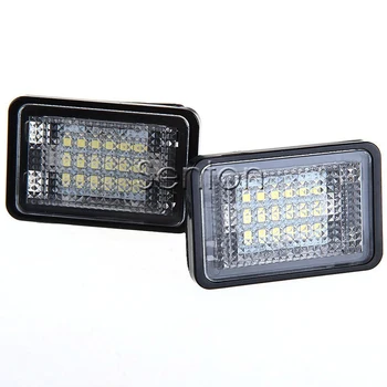 

1Pair Car number License Plate Light 12V White SMD LED lamp canbus Car Styling For Mercedes GLK X204 GLK350 Benz accessories