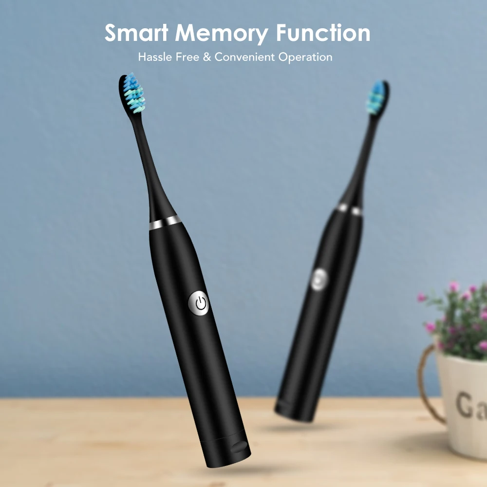 Portátil eléctrico inteligente Sonic cepillo Dental vibratorio impermeable cepillo de dientes eléctrico dientes blanqueamiento Cuidado Oral cuidado Dental