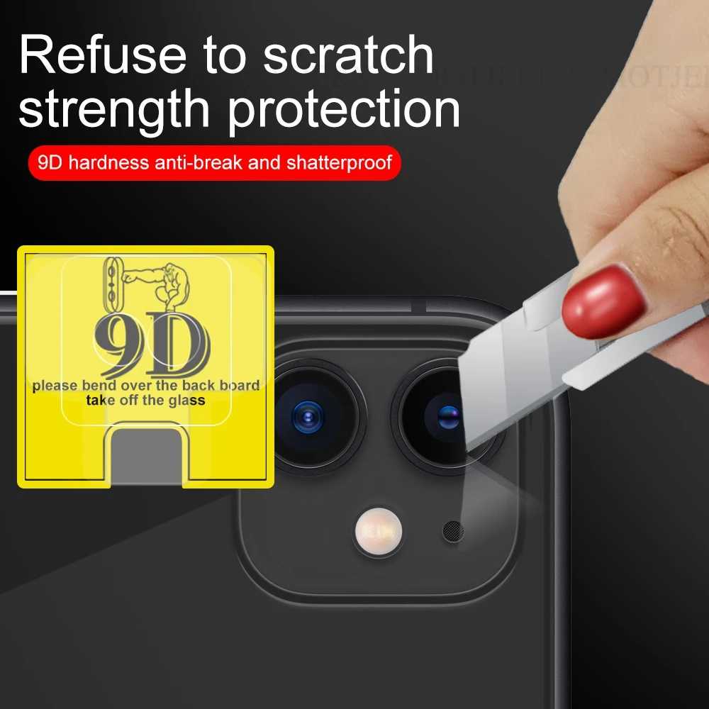 

For iPhone 11 XI XIR XI MAX 9D Camera Lens Protective Protector Cover Tempered Glass Film For iphone XS Max XR X XS Glass