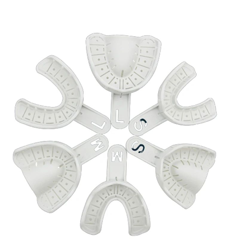 

1 Set Dental tray Impression Trays Autoclavable Dental implant Impression Dentist Tools Material Dentist Product dentures model