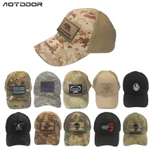 Открытые летние дышащие солнце-Устойчивое шляпа Тактический липучки классная бейсболка