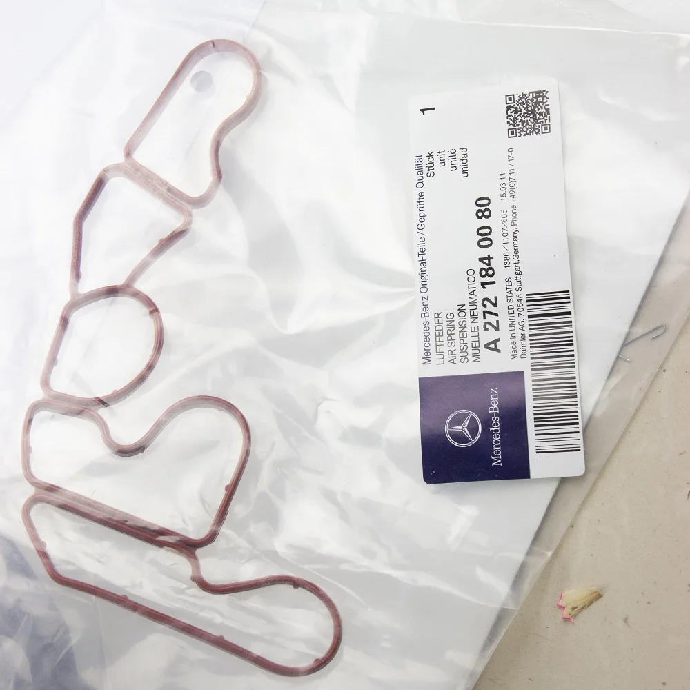 1 шт. OEM A2721840080 уплотняющая прокладка вентиля для Mercedes Benz E/C/M/SLK/CLK/GL/R уплотнительный цилиндр крышка головки Уплотнения