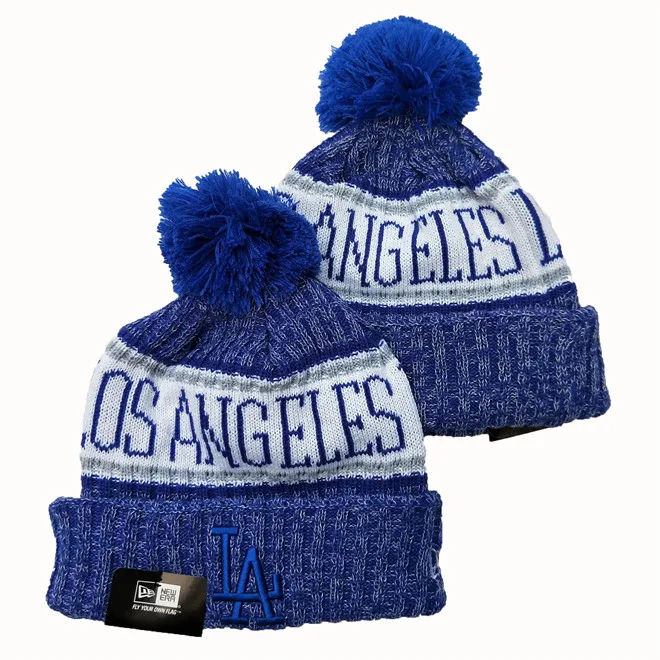 Стиль LA Dodgers Beanies модные женские зимние теплые шапки и кепки для мужчин хорошее качество шерстяная шапка Горячая Распродажа вязанная шапка для взрослых - Цвет: beanies 09