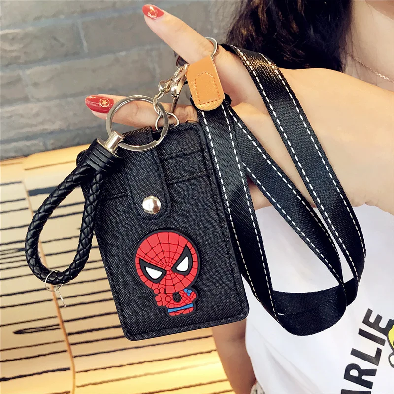 1 шт. kawaii корейский мультфильм ID карты держатель милый для кредитных карт пакеты День рождения Рождественский подарок для девочки мальчик - Цвет: 19