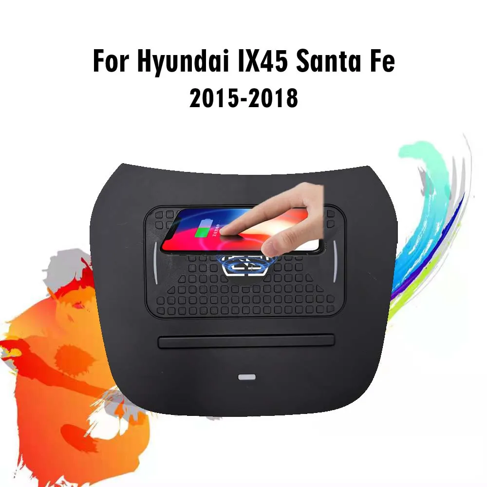 Eastereggs For Hyundai IX45 Santa Fe 2015 2018 Center Console 15W Fast