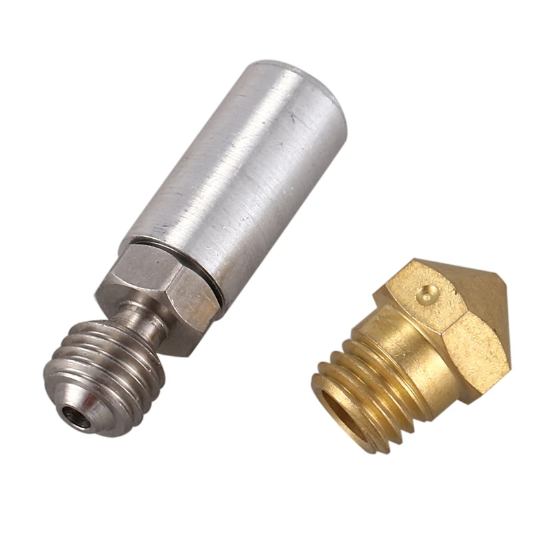 3d принтер Экструдер все металлические Hotend паз Mk10 сопла нагревательный блок латунная насадка для Wanhao I3 Plus