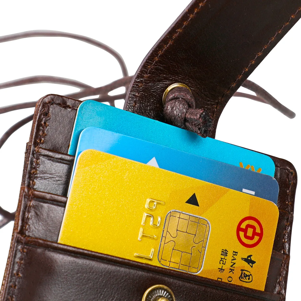 RFID Кожаный грудной бейджик список рабочих карт набор детский автобус карты доступа сумки