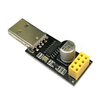 

Usb To Esp8266 Serial Module Ttl Wifi Module Esp-01 Ch340G Development Board 8266 Wifi Adapter High Speed Cpu