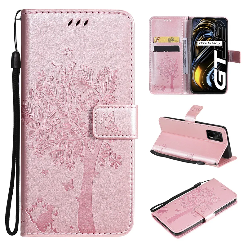 Wallet Case For OPPO Realme C11 C12 C15 C17 C20 C20A C21 C21Y C25 C25S GT 2021 Flip PU Leather Wallet Phone Case Cover Capa flip cover