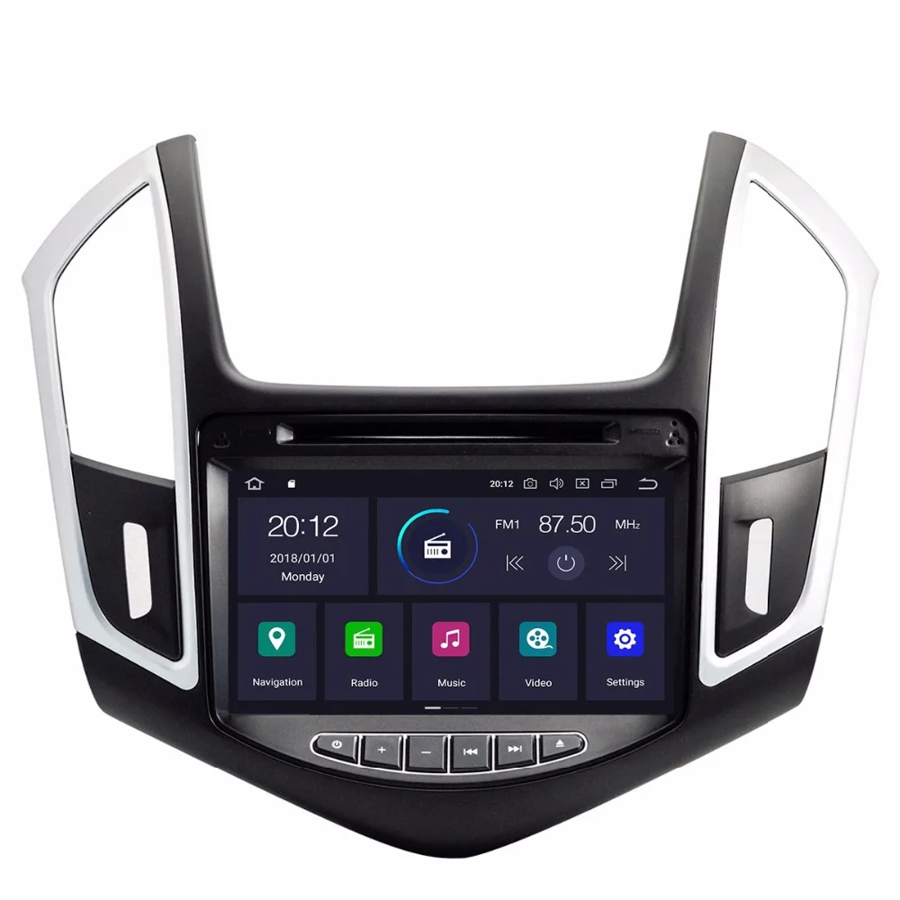 PX6 4+ 64 Android 9,0 автомобильный dvd для Chevrolet Cruze 2013 gps навигация Радио Видео Стерео мультимедийный плеер BT головное устройство