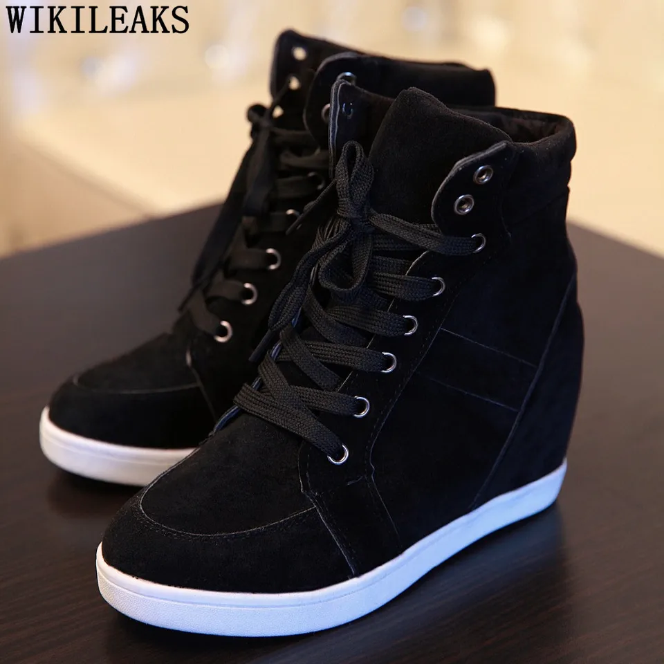 lace up sneaker wedges