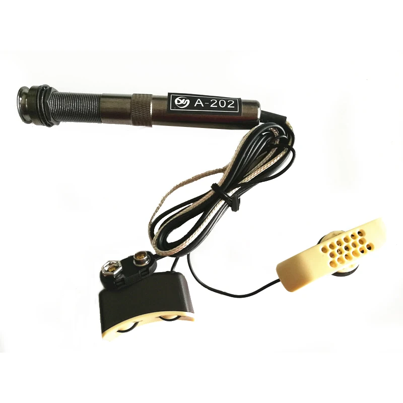 Soundhole Бесплатная отверстие YS Female A 202 пикап с микрофоном Звук Тон для акустической